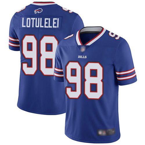 Men Buffalo Bills #98 Star Lotulelei Royal Blue Team Color Vapor Untouchable Limited Player NFL Jersey